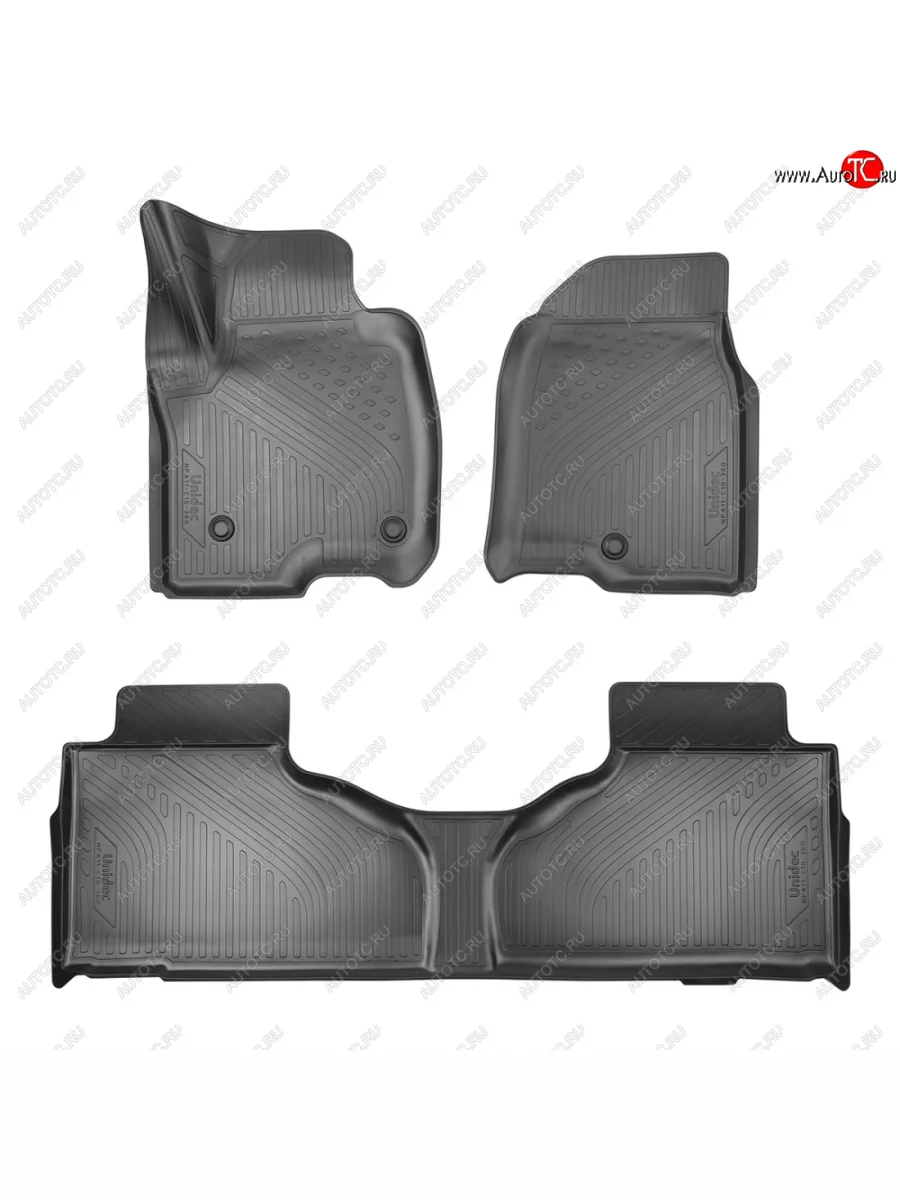 Коврики салона Norplast Unidec Cadillac Escalade GMT 1XX   (2020-2022) (черные)  в Керчи Республика Крым