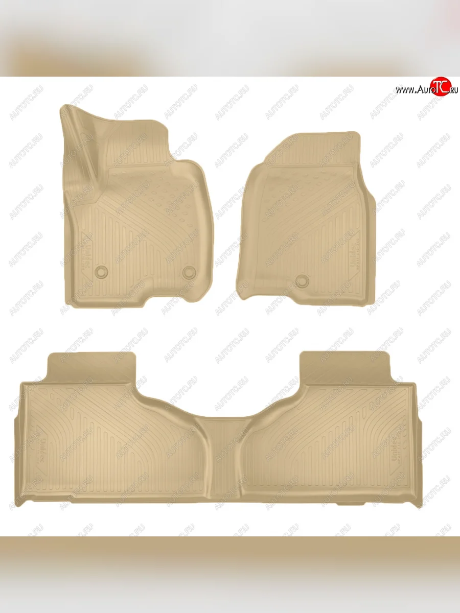 Коврики салона Norplast Unidec Cadillac Escalade GMT 1XX   (2020-2022) (бежевые)  в Керчи Республика Крым