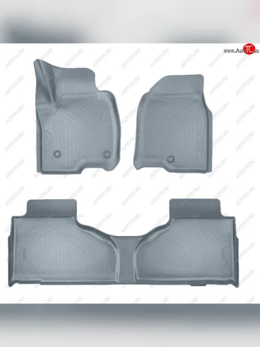 Коврики салона Norplast Unidec (серые) Cadillac Escalade GMT 1XX   (2020-2022)