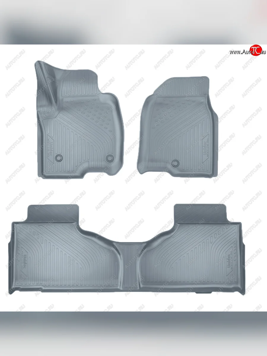 Коврики салона Norplast Unidec Cadillac Escalade GMT 1XX   (2020-2022) (серые)  в Керчи Республика Крым