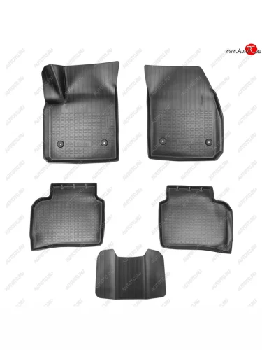 Коврики салона Norplast Unidec (черные) Cadillac XT4 (2018-2023) дорестайлинг