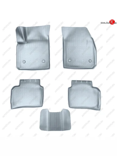 Коврики салона Norplast Unidec (серые) Cadillac XT4 дорестайлинг (2018-2023)