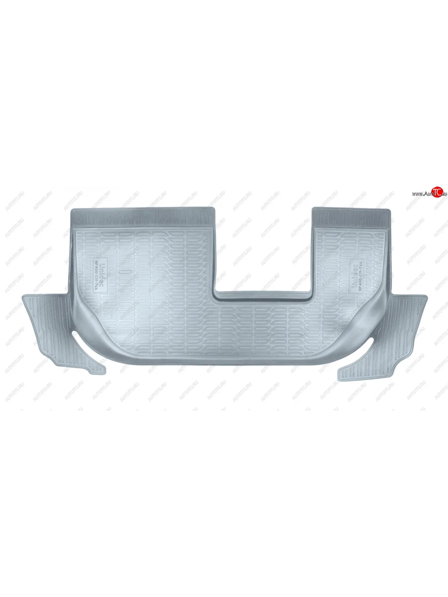 Коврики салона Norplast Unidec (3 ряд) Chery Tiggo 8 (T18) дорестайлинг (2018-2022) (серый)  с доставкой в г. Пермь