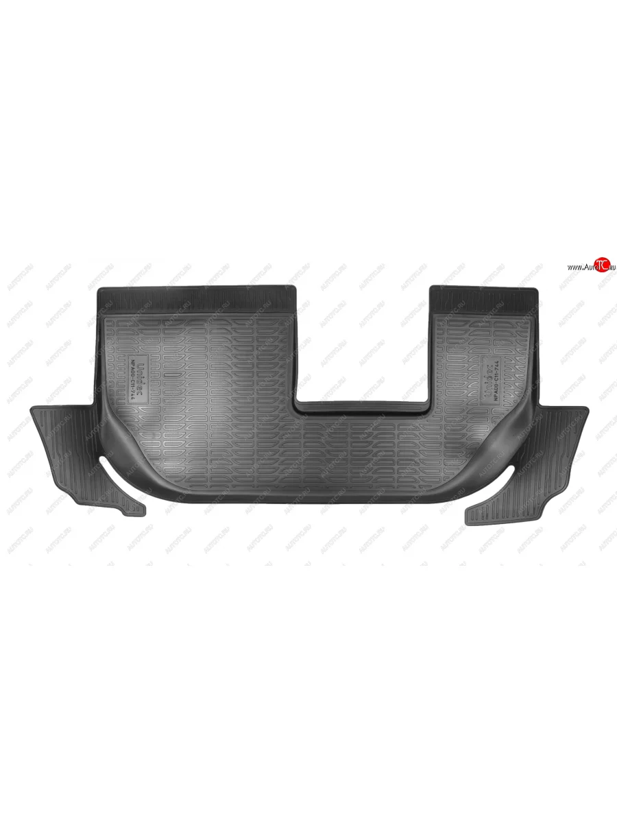 Коврики салона Norplast Unidec (3 ряд) Chery Tiggo 8 (T18) дорестайлинг (2018-2022) (черный)  с доставкой в г. Пермь