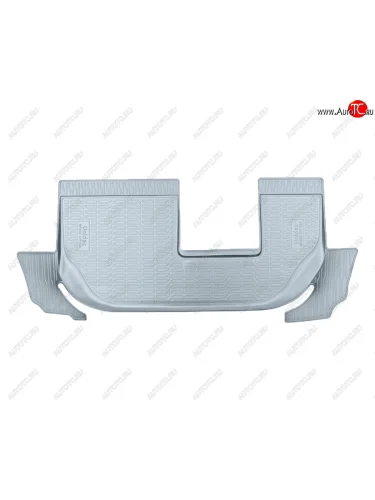 Коврики салона Norplast Unidec (3 ряд) (серый) Chery Tiggo 8 PRO (2021-2025)