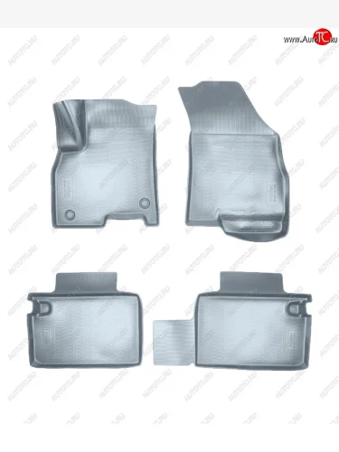 Коврики салона Norplast Unidec (серые) Chery Tiggo 8 PRO (2021-2025)