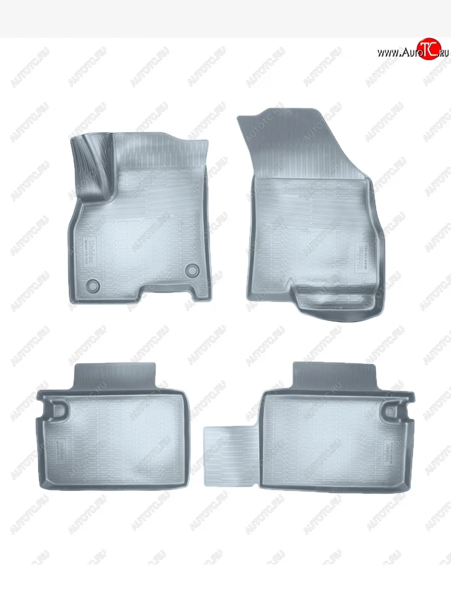 Коврики салона Norplast Unidec Chery Tiggo 8 PRO (2021-2025) (серые)  в Керчи Республика Крым