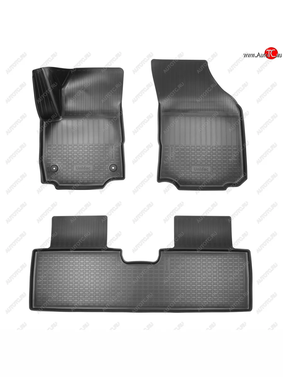 Коврики салона Norplast Unidec Chevrolet Equinox дорестайлинг (2016-2021) (черные)  в Самаре Самарской области