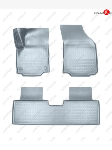 Коврики салона Norplast Unidec (серые) Chevrolet Equinox дорестайлинг (2016-2021)