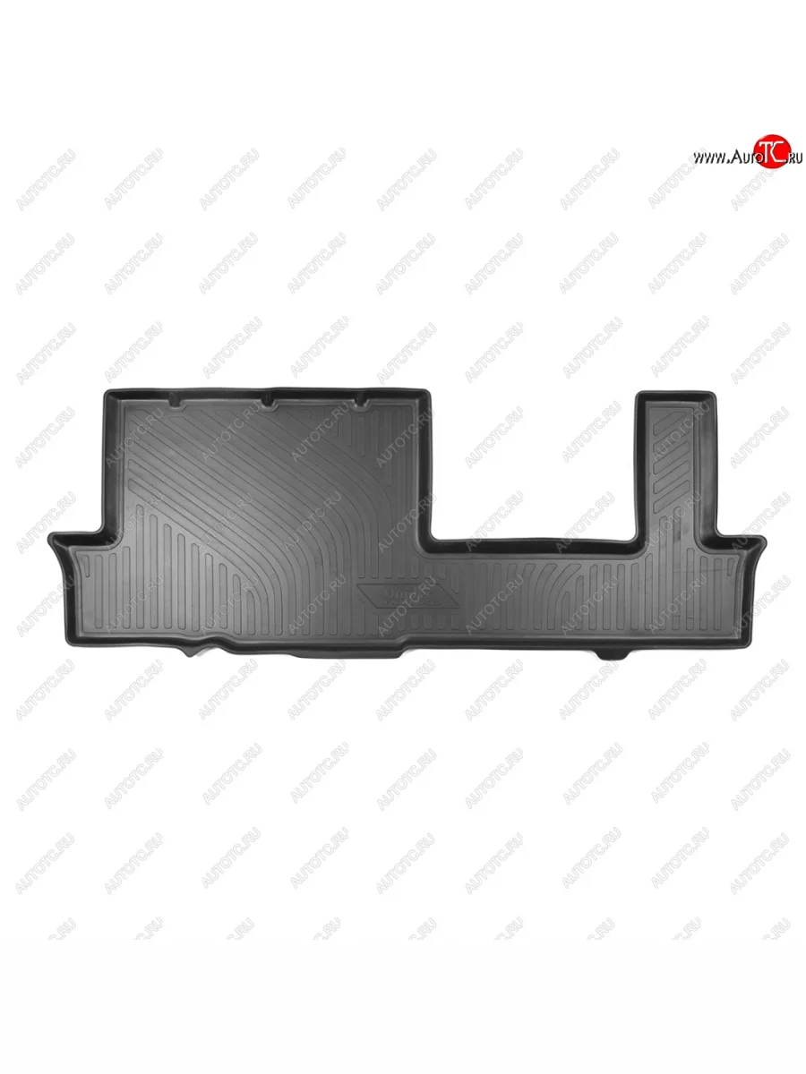 Коврики салона Norplast Unidec (3 ряд 8 мест) Chevrolet Tahoe GMT T1XX   (2019-2022) (черный)  в Перми Пермском крае