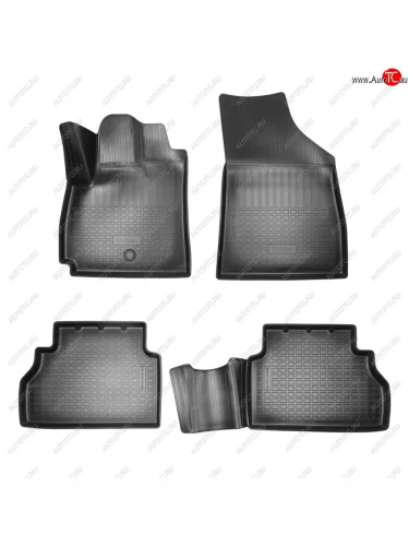 Коврики салона Norplast Unidec (черные) Chevrolet Tracker (2019-2022)