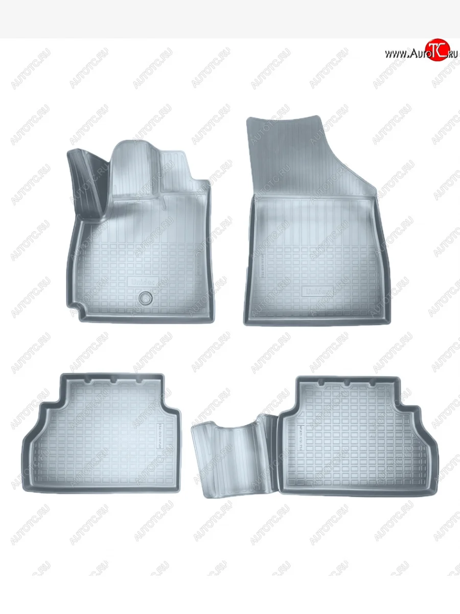 Коврики салона Norplast Unidec Chevrolet Tracker (2019-2022) (серые)  в Самаре Самарской области