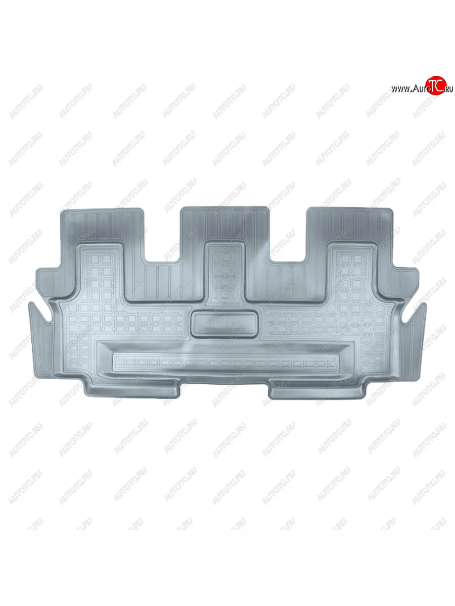Коврики салона Norplast Unidec (3 ряд) Haval H9 1-ый рестайлинг (2017-2019) (серый)  в Самаре Самарской области