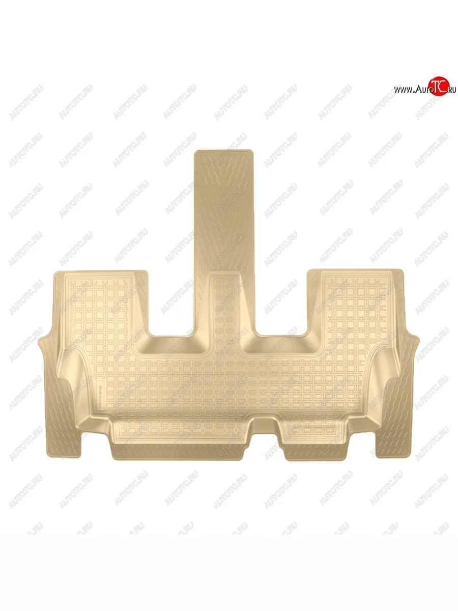 Коврики салона Norplast Unidec (7 мест 3 ряд) Hyundai Palisade LX2 (2018-2022) (бежевый)  в Самаре Самарской области