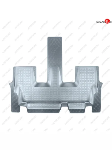 Коврики салона Norplast Unidec (7 мест 3 ряд) (серый) Hyundai Palisade LX2 (2018-2022)