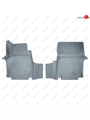 Коврики салона Norplast Unidec (1 ряд 7 мест) (серые) Hyundai Staria US4 (2021-2022)