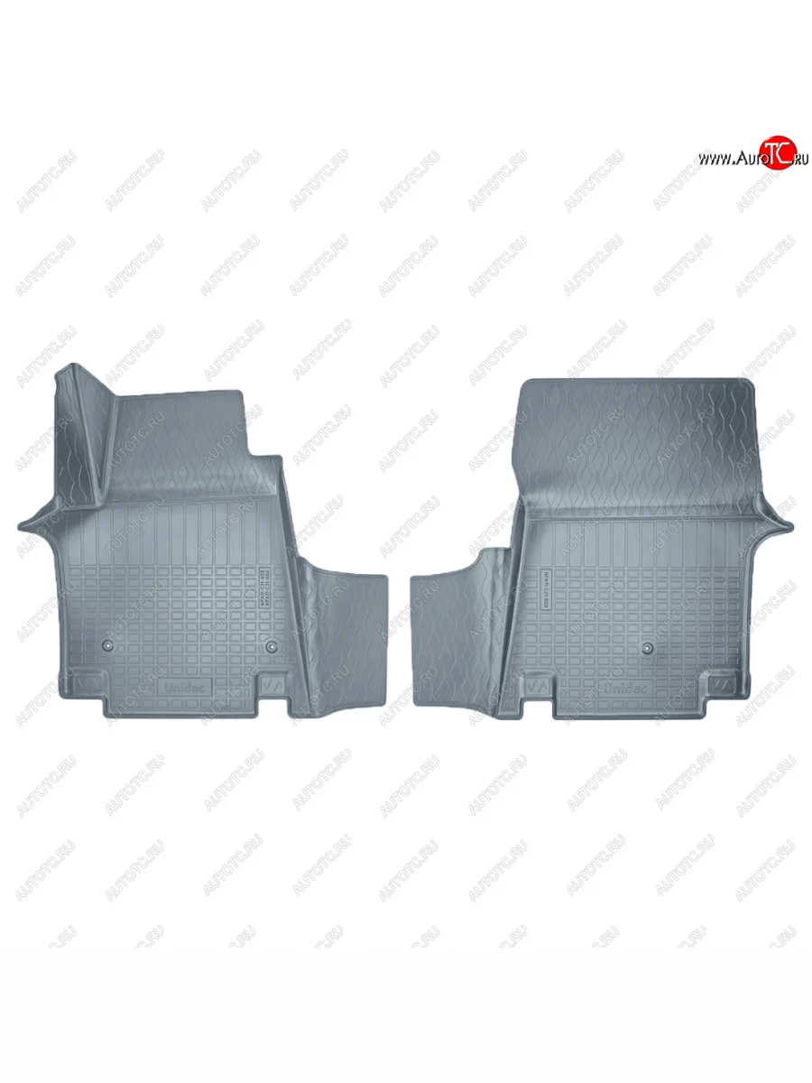 Коврики салона Norplast Unidec (1 ряд 7 мест) Hyundai Staria US4 (2021-2022) (серые)  в Керчи Республика Крым