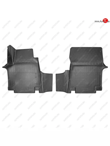 Коврики салона Norplast Unidec (1 ряд 8 мест) (черные) Hyundai Staria US4 (2021-2022)