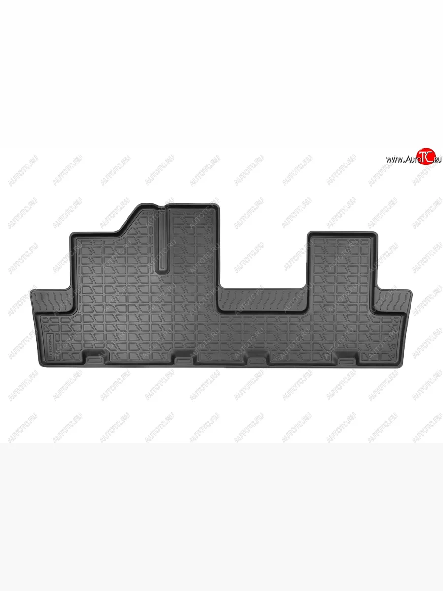 Коврики салона Norplast Unidec (3 ряд) JAC S7 рестайлинг (2020-2025) (черный)  в Самаре Самарской области