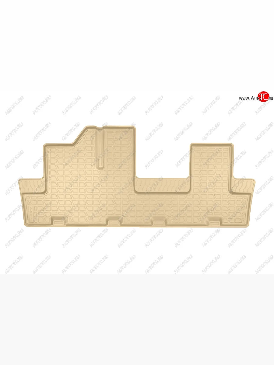 Коврики салона Norplast Unidec (3 ряд) JAC S7 рестайлинг (2020-2025) (бежевый)  в Самаре Самарской области