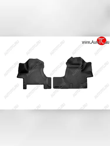 Коврики салона Norplast Unidec (черные) JAC Sunray LC6T32 автобус (2020-2025)