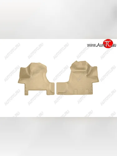 Коврики салона Norplast Unidec (бежевые) JAC Sunray LC6T32 автобус (2020-2025)