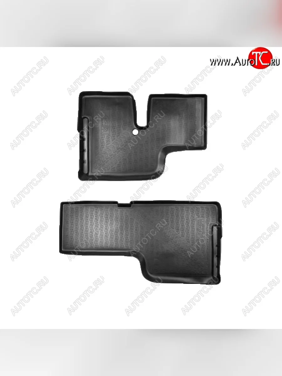 Коврики салона Norplast Unidec (классическая кабина) КамАЗ 43118 рестайлинг (2010-2025) (черные)  в Керчи Республика Крым