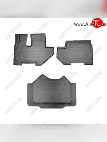 Коврики салона Norplast Unidec (черные) КамАЗ 54901 (2017-2025)