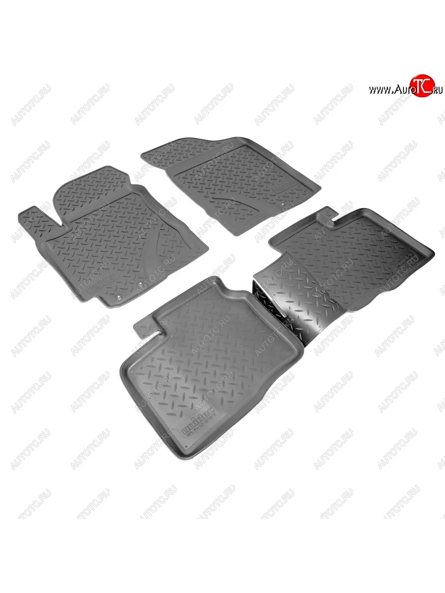 Коврики салона Norplast Unidec KIA Cerato 2 TD седан (2008-2013) (черные)  в Керчи Республика Крым