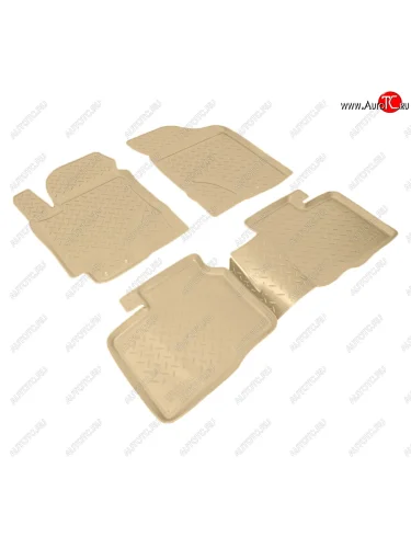 Коврики салона Norplast Unidec (бежевые) KIA Cerato 2 TD седан (2008-2013)