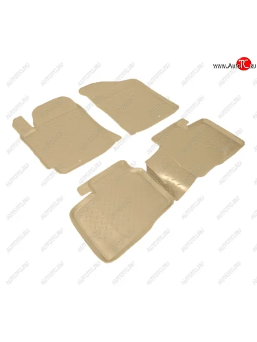Коврики салона Norplast Unidec (бежевые) KIA Cerato Koup  1 TD (2008-2013) купе