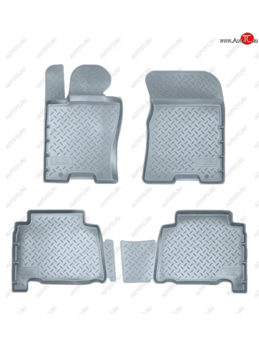 Коврики салона Norplast Unidec (5 мест) (серые) KIA Mohave HM рестайлинг (2017-2020)