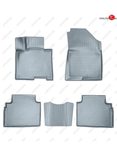 Коврики салона Norplast Unidec (серые) KIA Sportage  5 NQ5 (2021-2025)