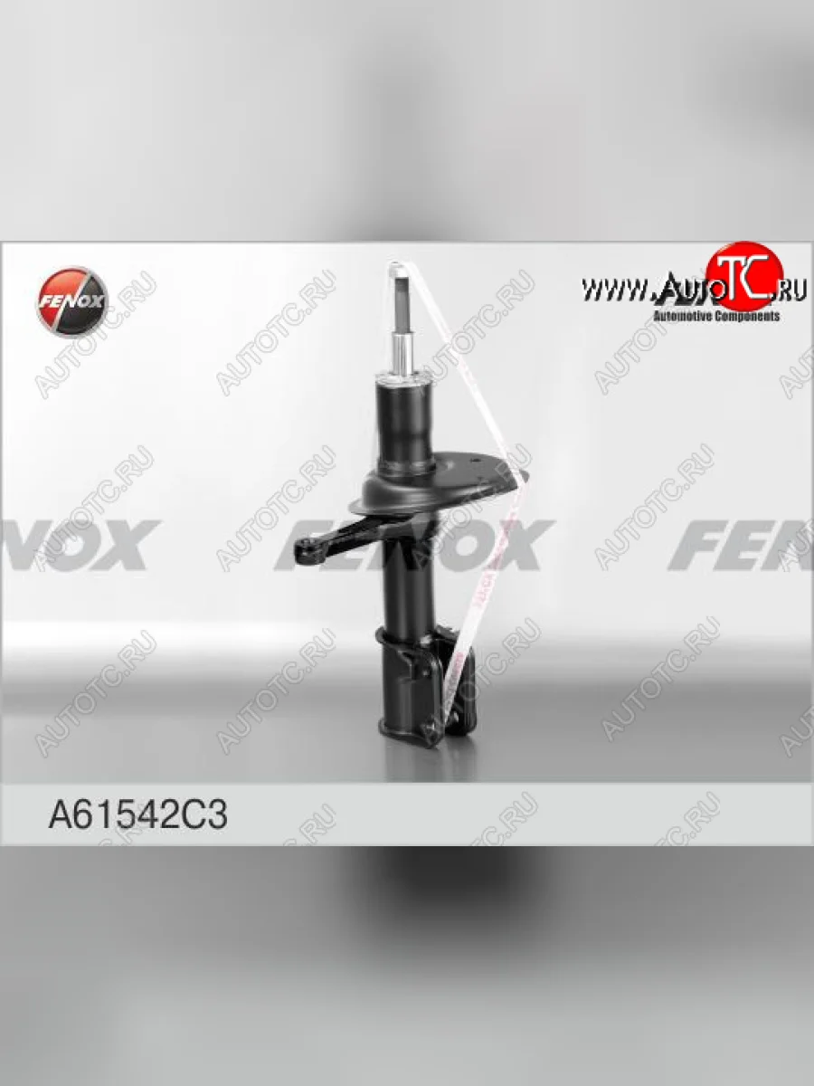 Правый амортизатор передний Fenox (газовый, разборной) Лада ВАЗ Калина 2192 хэтчбек (2013-2018)  в Керчи Республика Крым