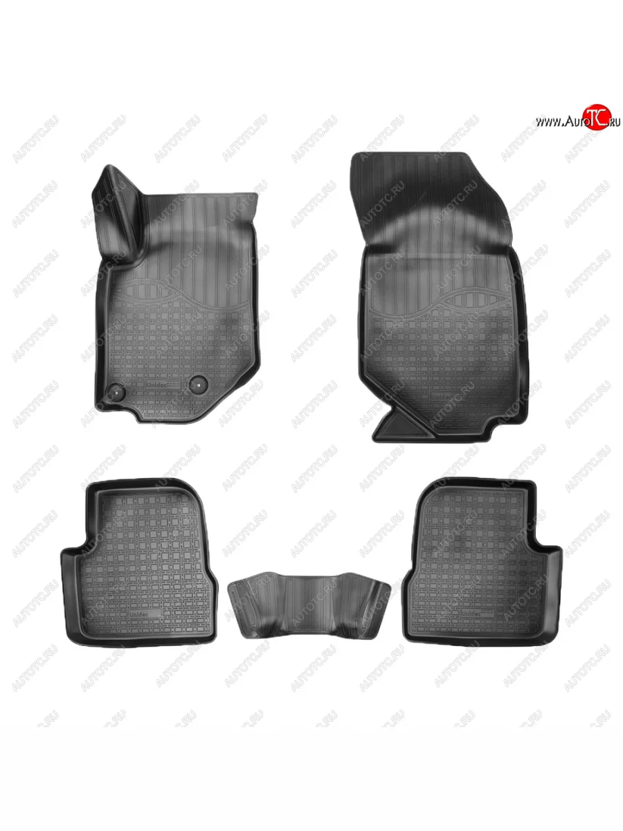 Коврики салона Norplast Unidec Opel Corsa F 5d (2019-2025) (черные)  с доставкой в г. Пермь