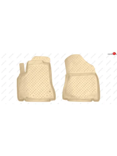 Коврики салона Norplast Unidec (передние) (бежевые) Peugeot Partner Tepee (2008-2012)