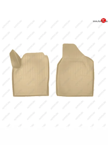 Коврики салона Norplast Unidec (бежевые) Seat Alhambra 7M дорестайлинг (1996-2000)