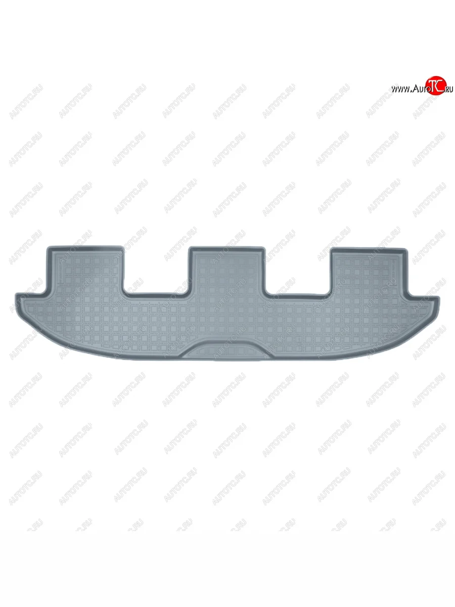 Коврики салона Norplast Unidec (3 ряд) Seat Alhambra 7N дорестайлинг (2010-2015) (серый)  с доставкой в г. Пермь
