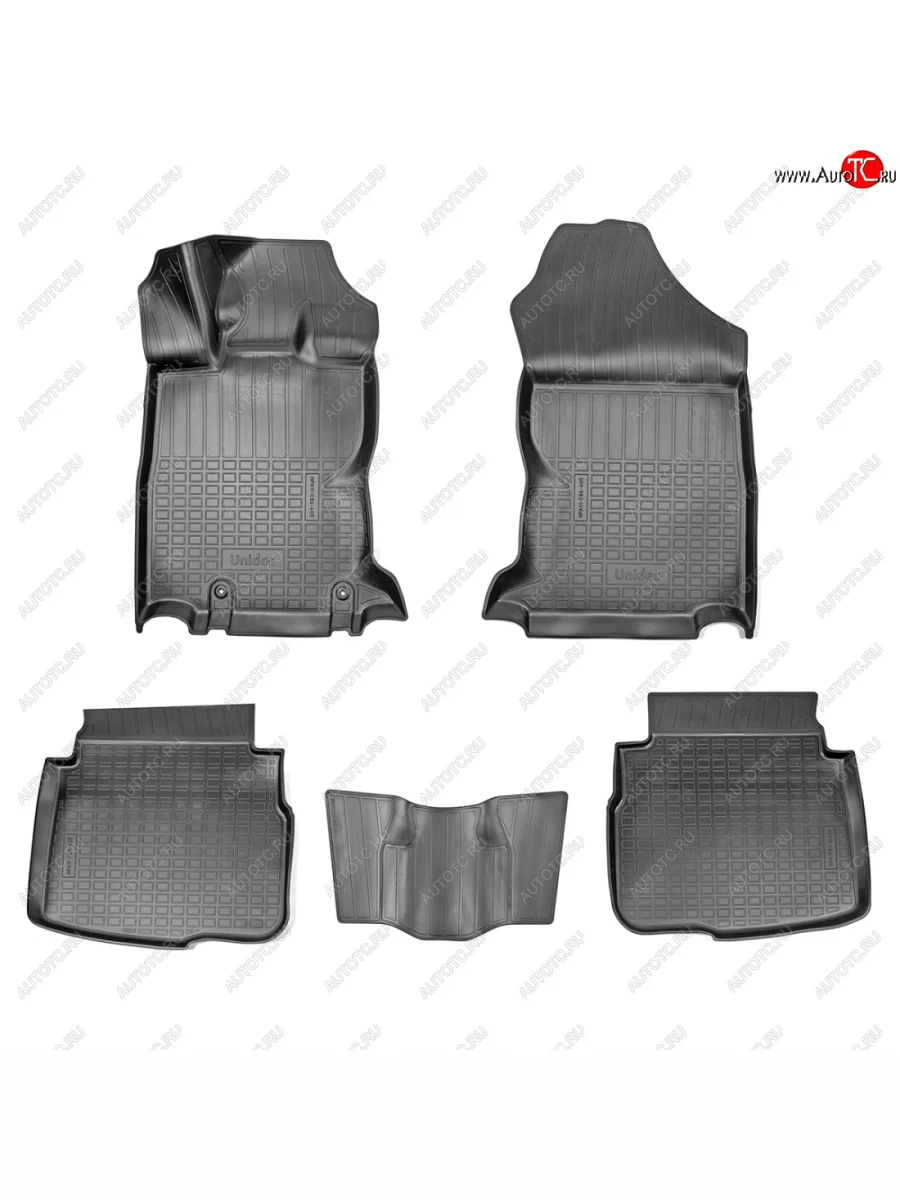 Коврики салона Norplast Unidec  Subaru Outback (2019-2025) BT (черные)  в Самаре Самарской области