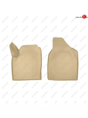 Коврики салона Norplast Unidec (бежевые) Volkswagen Sharan 7M8 дорестайлинг (1995-2000)