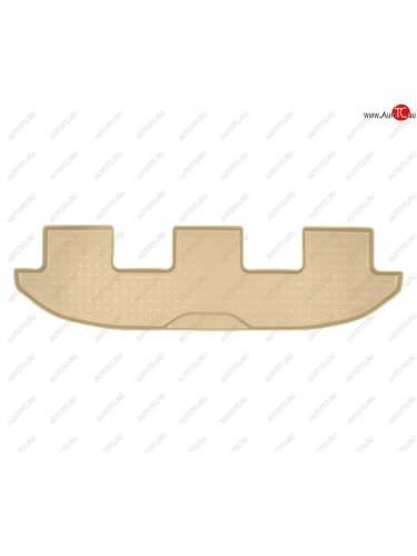 Коврик салона Norplast Unidec (3 ряд) (бежевый) Volkswagen Sharan MK2,7N дорестайлинг (2010-2015)