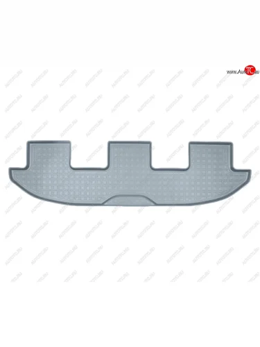 Коврик салона Norplast Unidec (3 ряд) (серый) Volkswagen Sharan MK2,7N дорестайлинг (2010-2015)