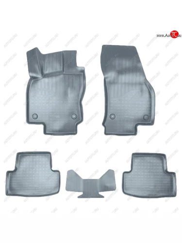 Коврики салона Norplast Unidec (серые) Volkswagen Taos (2020-2022)