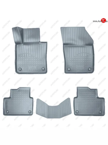 Коврики салона Norplast Unidec (серые) Volvo S60 (2018-2025)