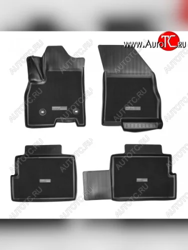 Комбинированые коврики салона Unidec (полиуретан с текстильным покрытием) Chery Tiggo 7 PRO (2019-2025)