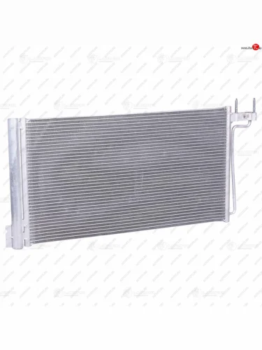 Радиатор кондиционера LUZAR (1.6i / 2.0i) Ford Focus 3 седан рестайлинг (2014-2019)