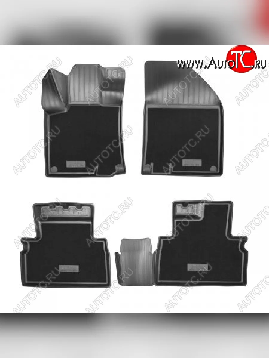 Комбинированые коврики салона Unidec (полиуретан с текстильным покрытием) Geely Coolray SX11 дорестайлинг (2018-2023)  с доставкой в г. Керчь