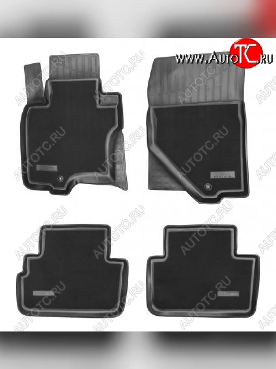 Комбинированые коврики салона Unidec (полиуретан с текстильным покрытием) INFINITI FX37 S51 рестайлинг (2011-2013)  с доставкой в г. Керчь