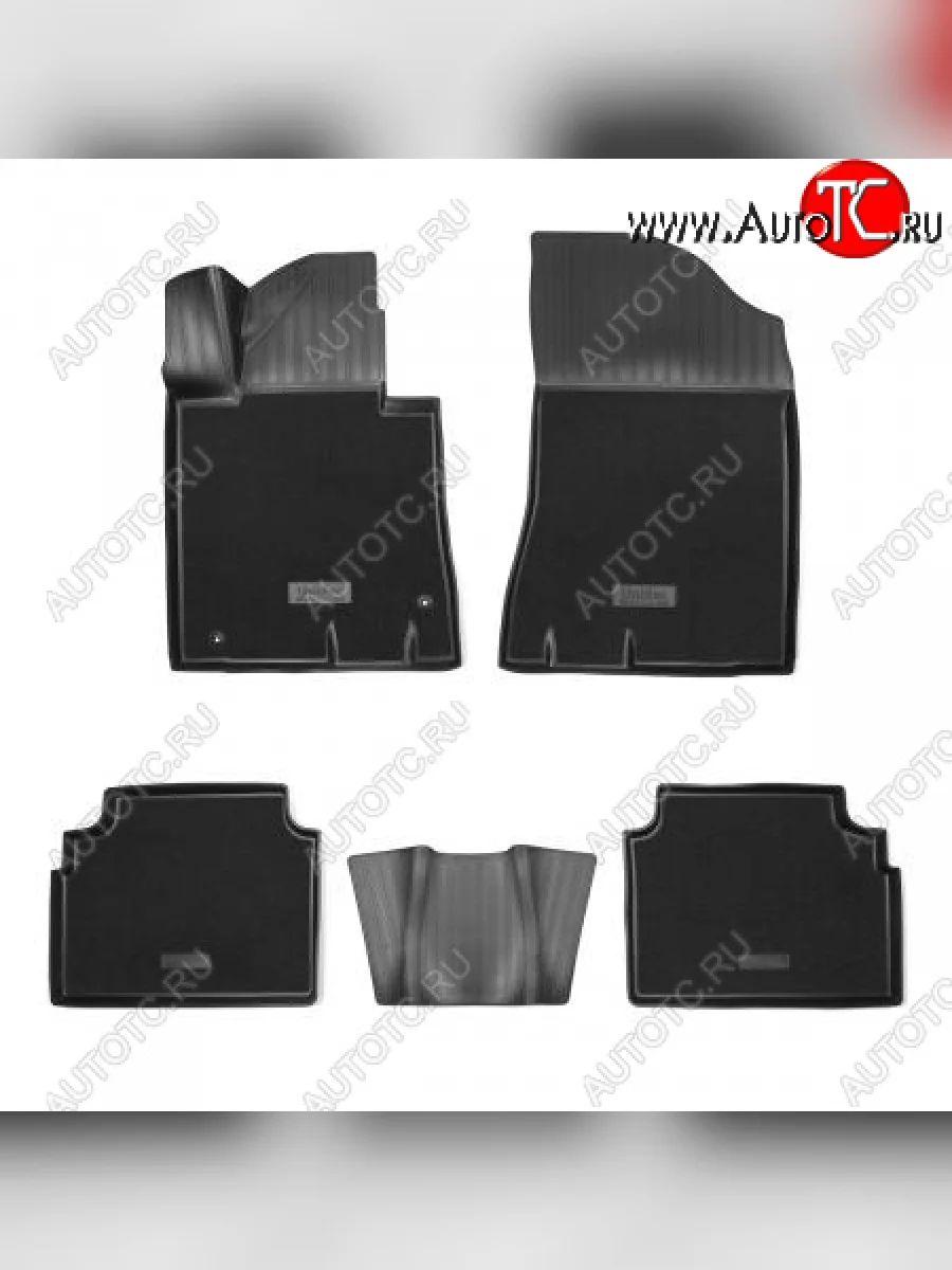 Комбинированые коврики салона Unidec (полиуретан с текстильным покрытием) KIA K5 DL (2019-2022)  в Самаре Самарской области