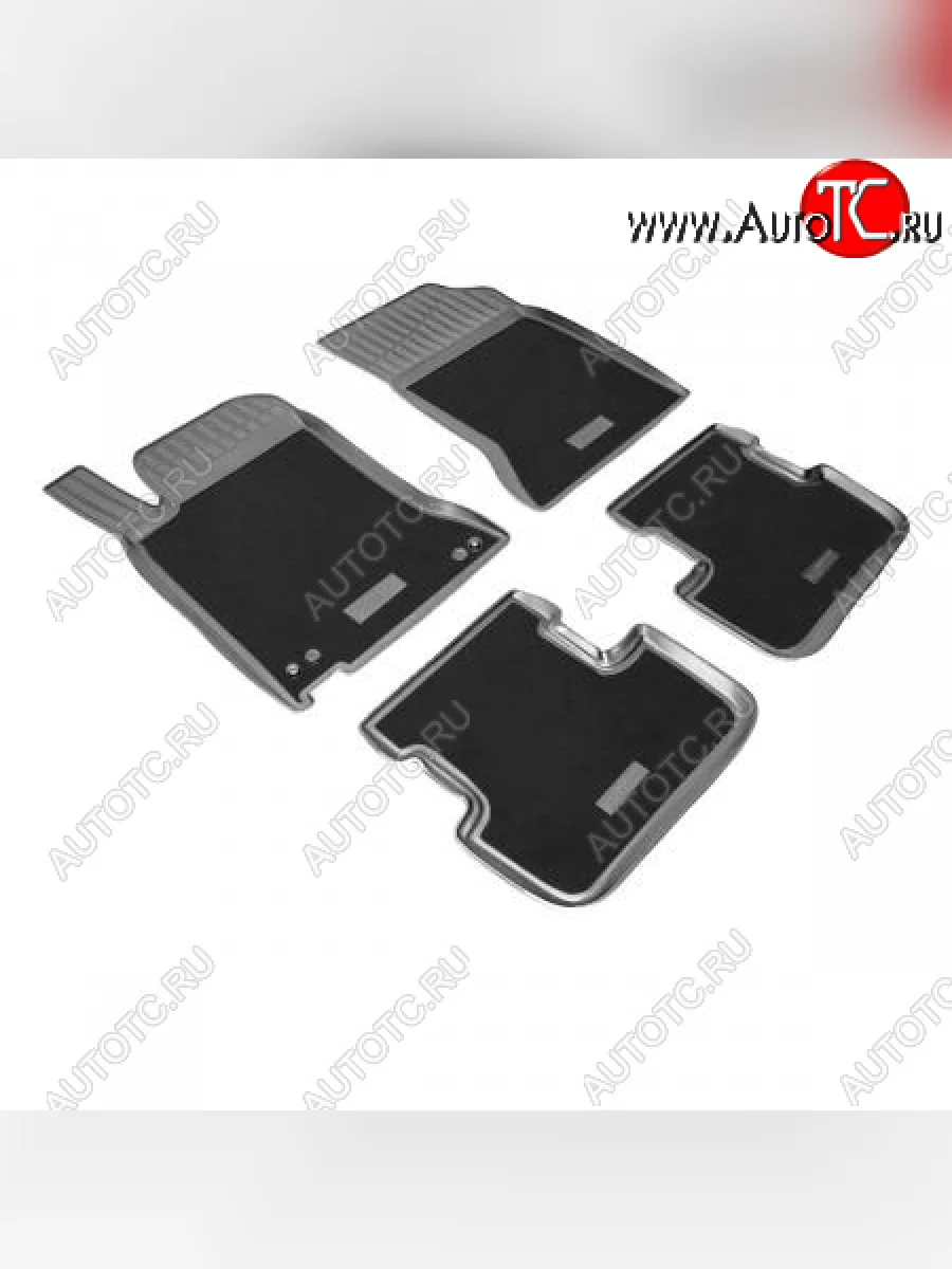 Комбинированые коврики салона Unidec (полиуретан с текстильным покрытием) Mercedes-Benz A class W176 дорестайлинг, хэтчбэк 5 дв. (2012-2015)  в Самаре Самарской области